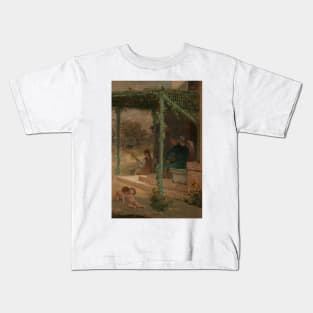 Sketch for the wedding hall of the town hall of the 7th arrondissement: The request. The wedding. Family by Emile Levy Kids T-Shirt